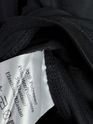 Umro® Small | Chest: 20" | Black | Gym T-Shirt | Poly - Elastane | 4150 - Genuine Maal