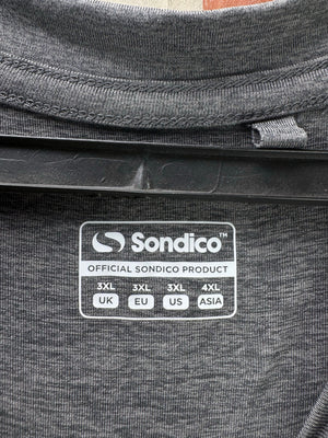 Sondico® Medium | Chest: 21.5" | Grey | Sports T-Shirt | Poly - Elastane | 4961 - Genuine Maal