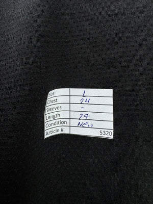 Bekkin® Large | Chest: 24" | Black | Sports T-Shirt | Polyester | 5320 - Genuine Maal