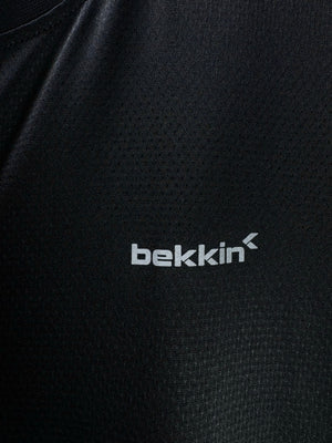 Bekkin® Large | Chest: 24" | Black | Sports T-Shirt | Polyester | 5320 - Genuine Maal