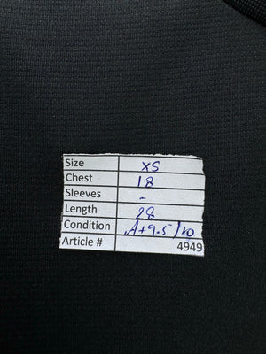 N*ke® XS | Chest: 18" | Black | Sports T-Shirt | Polyester | 4949 - Genuine Maal