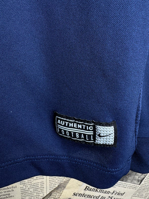 N*ke® XS | Chest: 18" | Blue | Sports Fullsleeves T-Shirt | Polyester | 5338 - Genuine Maal