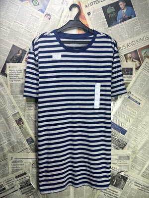 GoodFellow® Large | Chest: 23" | Blue & Grey | T-Shirt | Cotton - Poly | 3994 - Genuine Maal