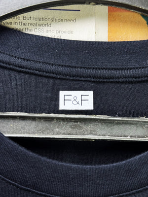 F&F® Small | Chest: 20.5" | Black | T-Shirt | Cotton | 3976 - Genuine Maal