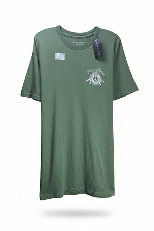 Women - New Look® Medium | Chest: 21.5" | Green | T-Shirt | 3979 - Genuine Maal