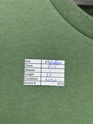 Women - New Look® Medium | Chest: 21.5" | Green | T-Shirt | 3979 - Genuine Maal