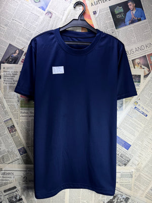 ® Small | Chest: 19.5" | Blue | Sports T-Shirt | Polyester | 5323 - Genuine Maal