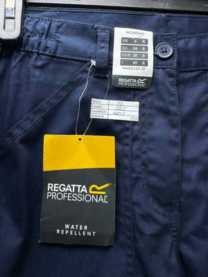 Regatta Professional® Waist: 28" | Navy | Cargo Trousers | Poly - Cotton | 2752 - Genuine Maal