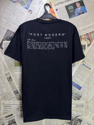 SAM & SAM® Small | Chest: 21" | Black | T-Shirt | Cotton | 3829 - Genuine Maal