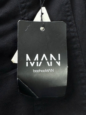 MAN® Waist: 30" | Black | Cargo Pants | Cotton | 2788 - Genuine Maal