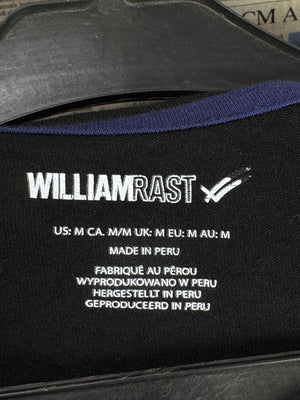 Williamrast® Medium | Chest: 21.5" | Black | T-Shirt | Pima Cotton - Modal - Spandex | 3822 - Genuine Maal
