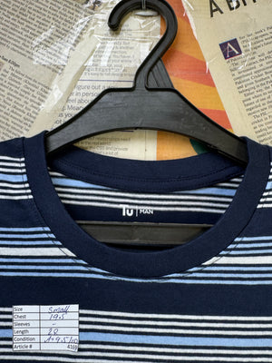Tu® Small | Chest: 19.5" | Blue | T-Shirt | Cotton | 4169 - Genuine Maal