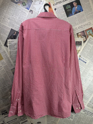 Barbour® L/XL | Chest: 24.5" | Check | Shirt | Cotton | 4180 - Genuine Maal