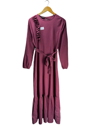 Tavin® Large | Bust: 20" | Pink | Maxi Dress | Poly - Elastane | B2 - 5144 - Genuine Maal