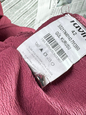Tavin® Large | Bust: 20" | Pink | Maxi Dress | Poly - Elastane | B2 - 5144 - Genuine Maal
