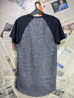 River Island® XXS | Chest: 15.5" | Heather Grey | Gym T-Shirt | Poly - Elastane | 4194 - Genuine Maal