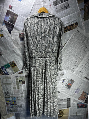 Primark® Large | Bust: 21" | Snakeskin print | Maxi Dress | B2 - 5152 - Genuine Maal