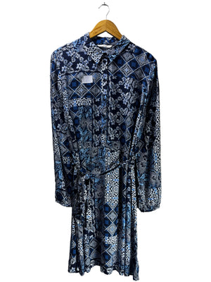 George® XL | Bust: 22.5" | Patchwork Print | Midi Dress | B2 - 5156 - Genuine Maal