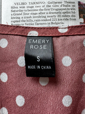 Emery Rose® Small | Bust: 18" | Polka Dot | Midi Dress | B2 - 5153 - Genuine Maal
