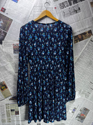 Primark® XS | Bust: 17" | Ditsy Print | Mini Dress | B2 - 5151 - Genuine Maal
