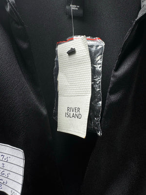 River Island® Small | Bust: 17.5" | Satin Wrap | Mini Dress | B3 - 5013 - Genuine Maal