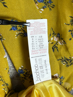 Boohoo® Medium | Bust: 18.5" | Ditsy Floral | Maxi Dress | B3 - 5024 - Genuine Maal