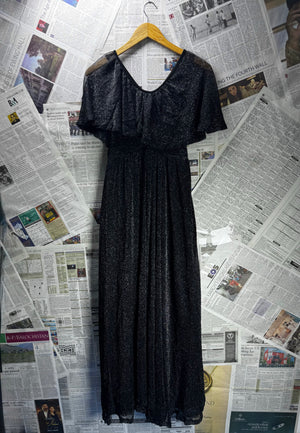 Shein® XS | Bust: 14.5" | Shimmer - Metallic | Maxi Dress | B3 - 5014 - Genuine Maal