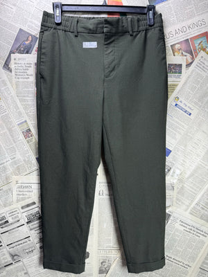 Banana Rep*blic® Waist: 32" | Tappered Fit Casual Trousers | Poly - Visc - Elastane | 1444 - Genuine Maal
