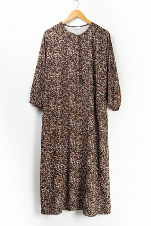 Alia® XL | Bust: 22.5" | Ditsy Floral | Maxi Dress | B3 - 5012 - Genuine Maal