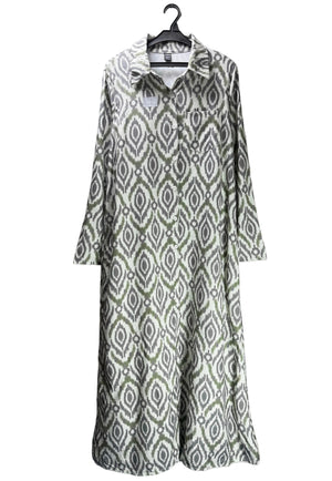 Shein® Large | Bust: 20" | Geometric Medallion | Mini Dress | B4 - 5427 - Genuine Maal