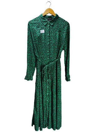 New Look® Large | Bust: 20.5" | Animal Print | Maxi Dress | B4 - 5434 - Genuine Maal