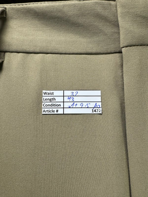 Kenneth Cole® Waist: 32" | Beige | Performance Pants | Poly - Rayon - Spandex | 1422 - Genuine Maal
