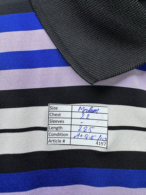 N*ke® Medium | Chest: 22" | Stripe | Golf Polo | Poly - Spandex | 4197 - Genuine Maal