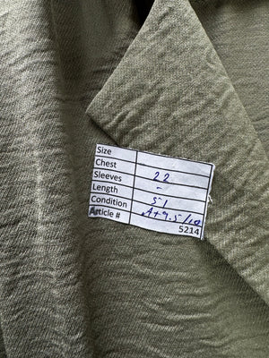 Peacocks® XL | Bust: 22" | Solid Sage Green | Maxi Dress | B4 - 5214 - Genuine Maal