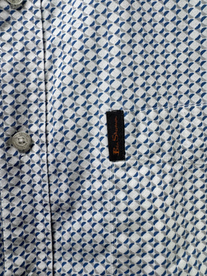 Ben Sherman® Large | Chest: 24" | Printed | Shirt | Cotton | 4228 - Genuine Maal
