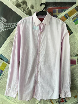 Van Heusen® Small | Chest: 21" | Shirt | Cotton-Elastane | 205 - Genuine Maal
