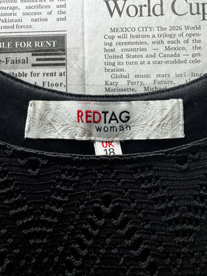RedTag® Medium | Bust: 19" | Abstract Leaf | Maxi Dress | B5 - 5448 - Genuine Maal