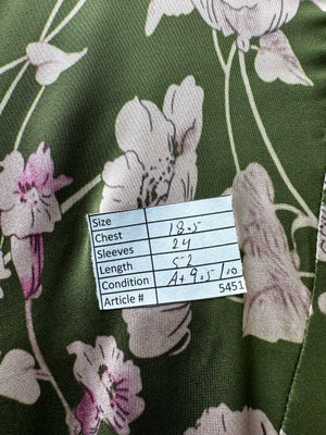 Shein® Medium | Bust: 18.5" | Floral | Maxi Dress | B5 - 5451 - Genuine Maal