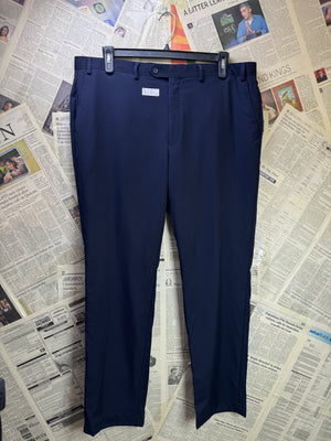 Austin Reed® Waist: 40" | Navy Blue | Dress Pants | 100% Wool | 1427 - Genuine Maal