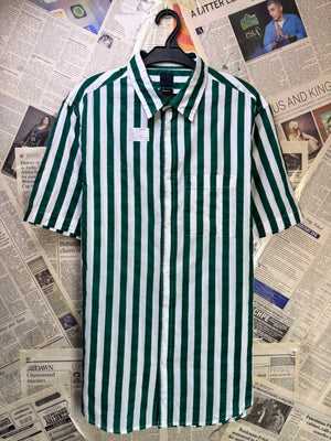 H&M® Small | Chest: 21" | Big Stripe | Shirt | Cotton | 3862 - Genuine Maal