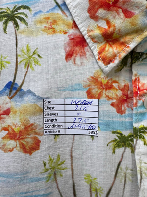 Easy® Medium | Chest: 21.5" | Floral | Shirt | Cotton | 3852 - Genuine Maal