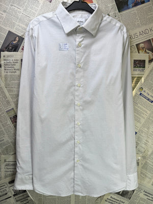 Goodfellow® Medium | Chest: 22" | White with Print | Shirt | 4059 - Genuine Maal