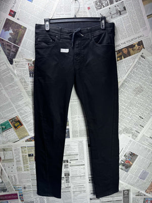 True Religion® Waist: 34" | Blue | Draw String Denim Pants | Poly - Cotton - Elastane | 3166 - Genuine Maal