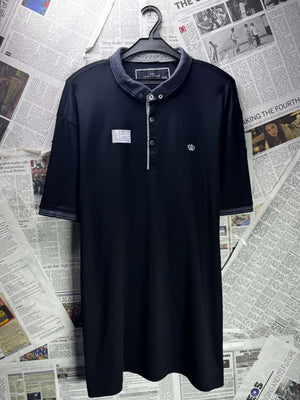 Next® XL | Chest: 25" | Black | Polo | Cotton | 5457 - Genuine Maal