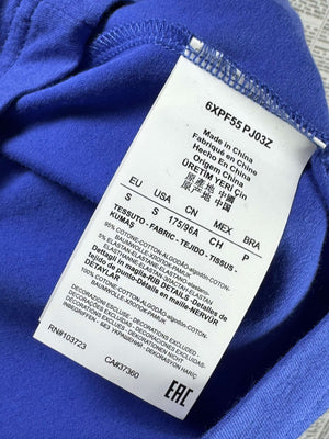 Emporia Armani® Small | Chest: 19" | Blue | Polo | Cotton - Elastane | 5476 - Genuine Maal