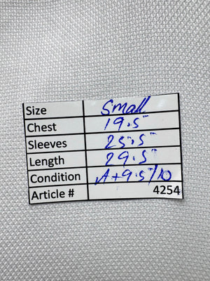 Next® Small | Chest: 19.5" | White | 14.5" Tuxedo collar Shirt | Poly - Cotton | 4254 - Genuine Maal