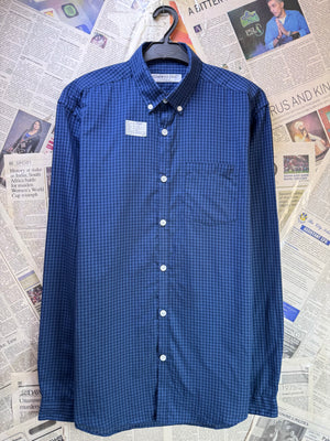 Cedar Wood® Small | Chest: 19" | Blue Check | Shirt | 4248 - Genuine Maal