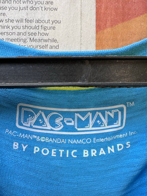 Poetic® XL | Chest: 26" | Light Blue | Pacman T-Shirt | Cotton | 4241 - Genuine Maal