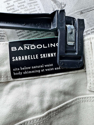 Bandolino® Waist: 32" to 34" | Light Cream | Skinny Denim Pants | B7 - 3168 - Genuine Maal