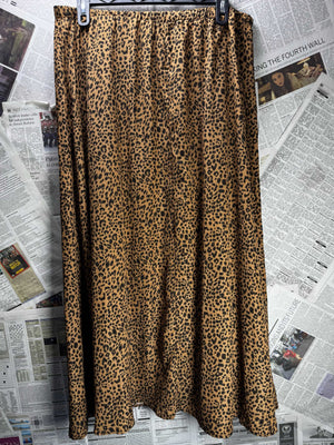 Shein® Waist: 38" to 40" | Leopard Print | Maxi Skirt | B7 - 3067 - Genuine Maal